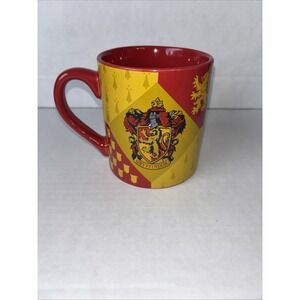 Harry Potter GRYFFINDOR House Crest Coffee Mug Tea Cup 14oz Red Yellow Ceramic